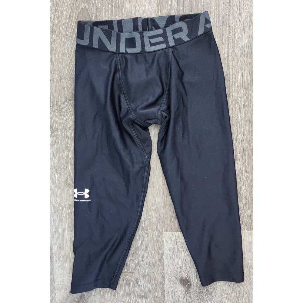 Under Armour HeatGear Fitted Base Layer Youth Size S • Compression Leggings